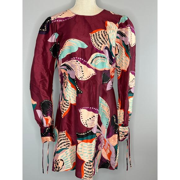 Hutch Deva Long-Sleeve Mini Dress Large - Picture 6 of 13